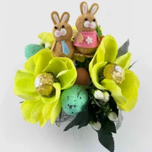 Bright Yellow Flower Arrangement