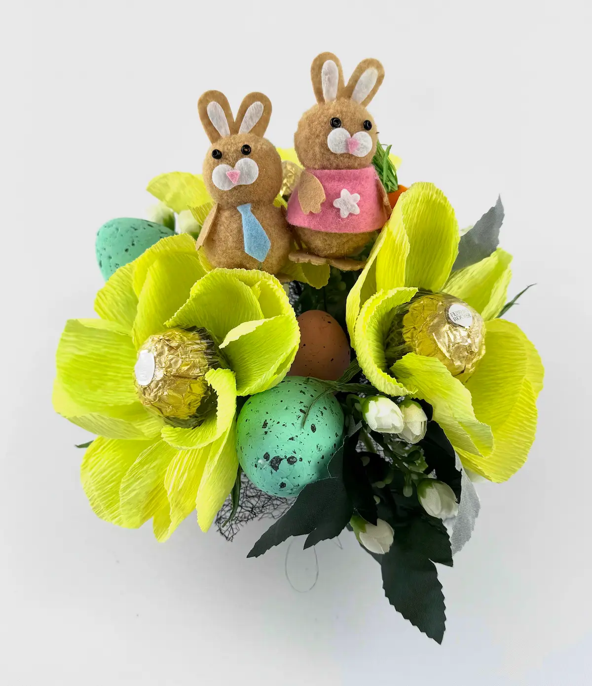 Bright Yellow Flower Arrangement