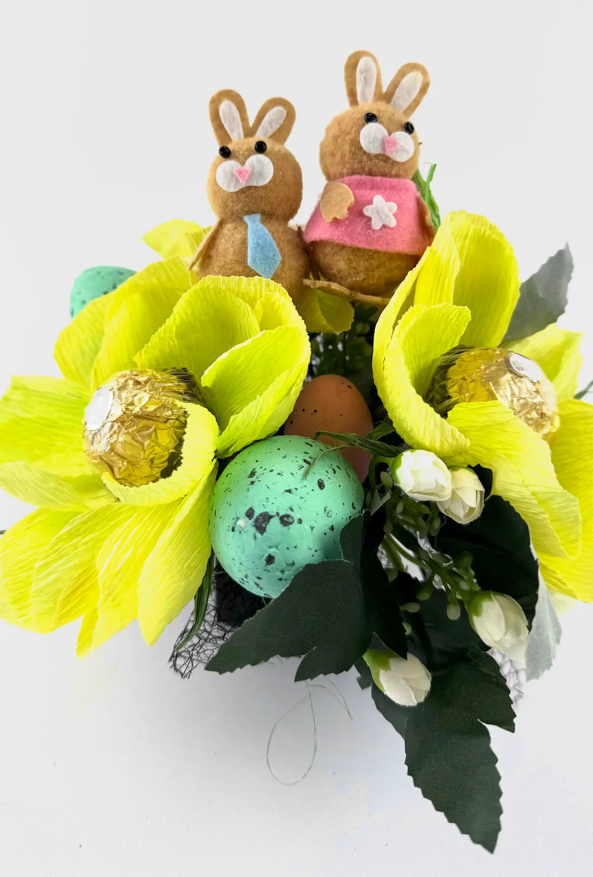 Bright Yellow Flower Arrangement - Image 3