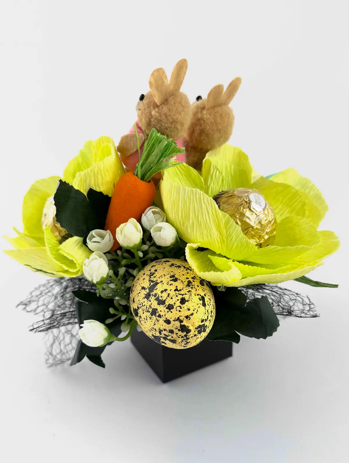 Bright Yellow Flower Arrangement - Image 4